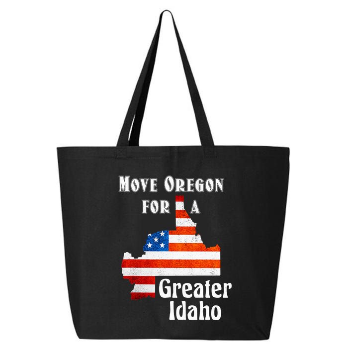 Move Oregon For A Greater Idaho 25L Jumbo Tote