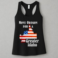 Move Oregon For A Greater Idaho Womens Tank Top