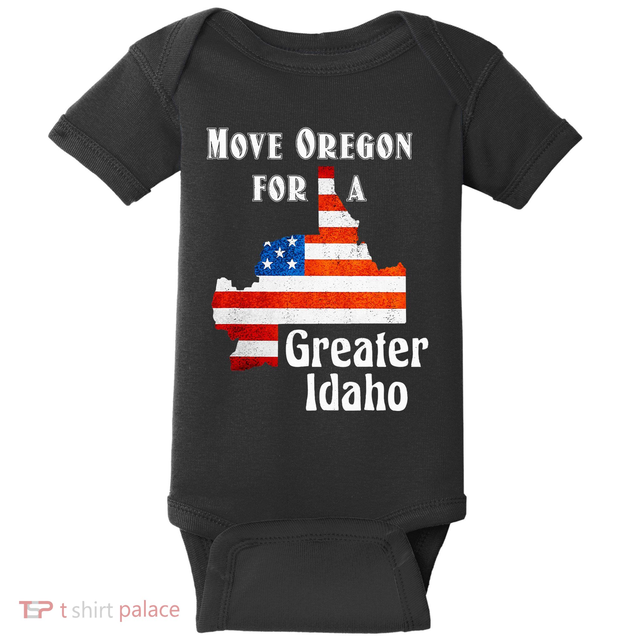 Move Oregon For A Greater Idaho Baby Bodysuit