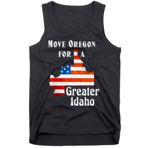 Move Oregon For A Greater Idaho Tank Top