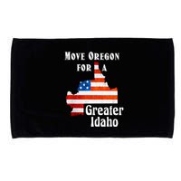 Move Oregon For A Greater Idaho Microfiber Hand Towel