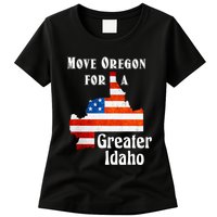 Move Oregon For A Greater Idaho Womens T-Shirt
