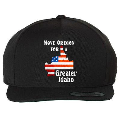 Move Oregon For A Greater Idaho Wool Snapback Cap
