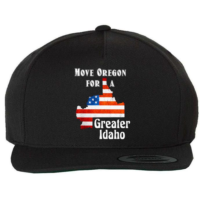 Move Oregon For A Greater Idaho Wool Snapback Cap