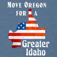 Move Oregon For A Greater Idaho Garment-Dyed Sweatshirt