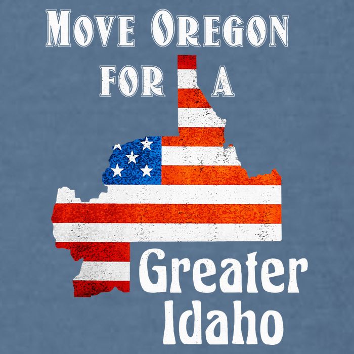 Move Oregon For A Greater Idaho Garment-Dyed Sweatshirt