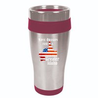 Move Oregon For A Greater Idaho 16oz Travel Tumbler