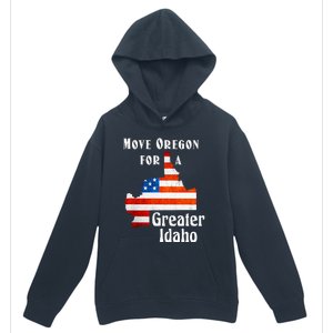 Move Oregon For A Greater Idaho Urban Pullover Hoodie