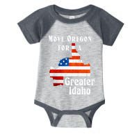 Move Oregon For A Greater Idaho Infant Baby Jersey Bodysuit