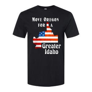 Move Oregon For A Greater Idaho Softstyle CVC T-Shirt