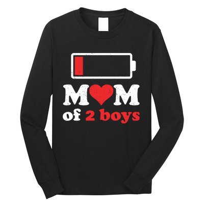 Mom Of From Son To Mom Quote Mothers Day Birthday Fun Long Sleeve Shirt