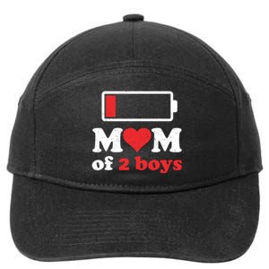 Mom Of From Son To Mom Quote Mothers Day Birthday Fun 7-Panel Snapback Hat