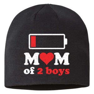 Mom Of From Son To Mom Quote Mothers Day Birthday Fun Sustainable Beanie