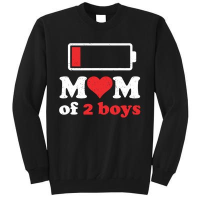 Mom Of From Son To Mom Quote Mothers Day Birthday Fun Tall Sweatshirt