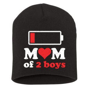 Mom Of From Son To Mom Quote Mothers Day Birthday Fun Short Acrylic Beanie