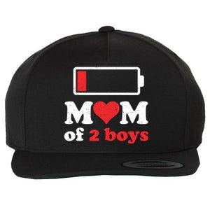 Mom Of From Son To Mom Quote Mothers Day Birthday Fun Wool Snapback Cap