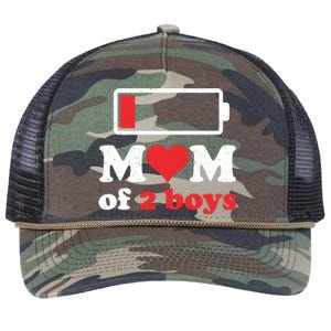 Mom Of From Son To Mom Quote Mothers Day Birthday Fun Retro Rope Trucker Hat Cap