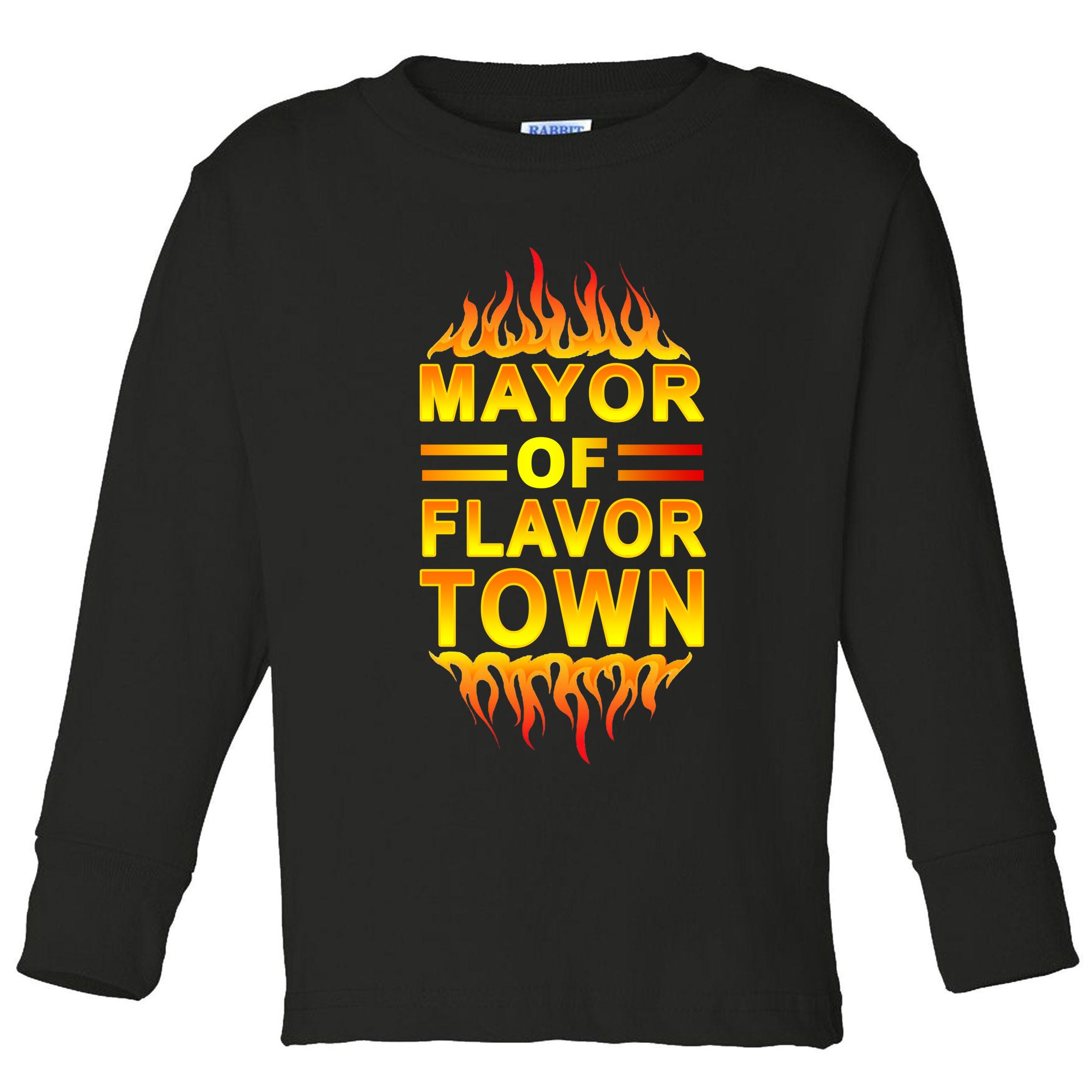 Mayor Of Flavor Town Toddler Long Sleeve Shirt