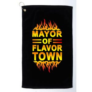 Mayor Of Flavor Town Platinum Collection Golf Towel