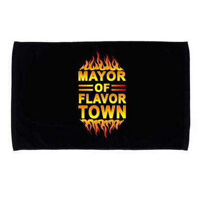 Mayor Of Flavor Town Microfiber Hand Towel