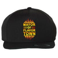 Mayor Of Flavor Town Wool Snapback Cap