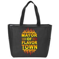 Mayor Of Flavor Town Zip Tote Bag