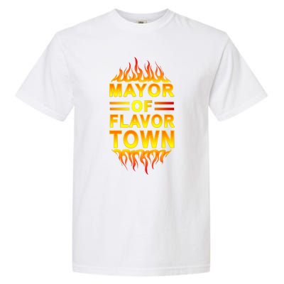 Mayor Of Flavor Town Garment-Dyed Heavyweight T-Shirt