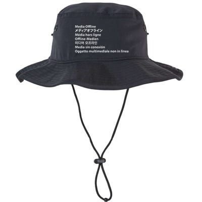 Media Offline Funny Sarcastic Video Editor Error Bucket Hat