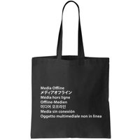 Media Offline Funny Sarcastic Video Editor Error Bag