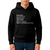 Media Offline Funny Sarcastic Video Editor Error Kids Hoodie