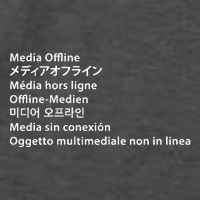 Media Offline Funny Sarcastic Video Editor Error Vector Backpack