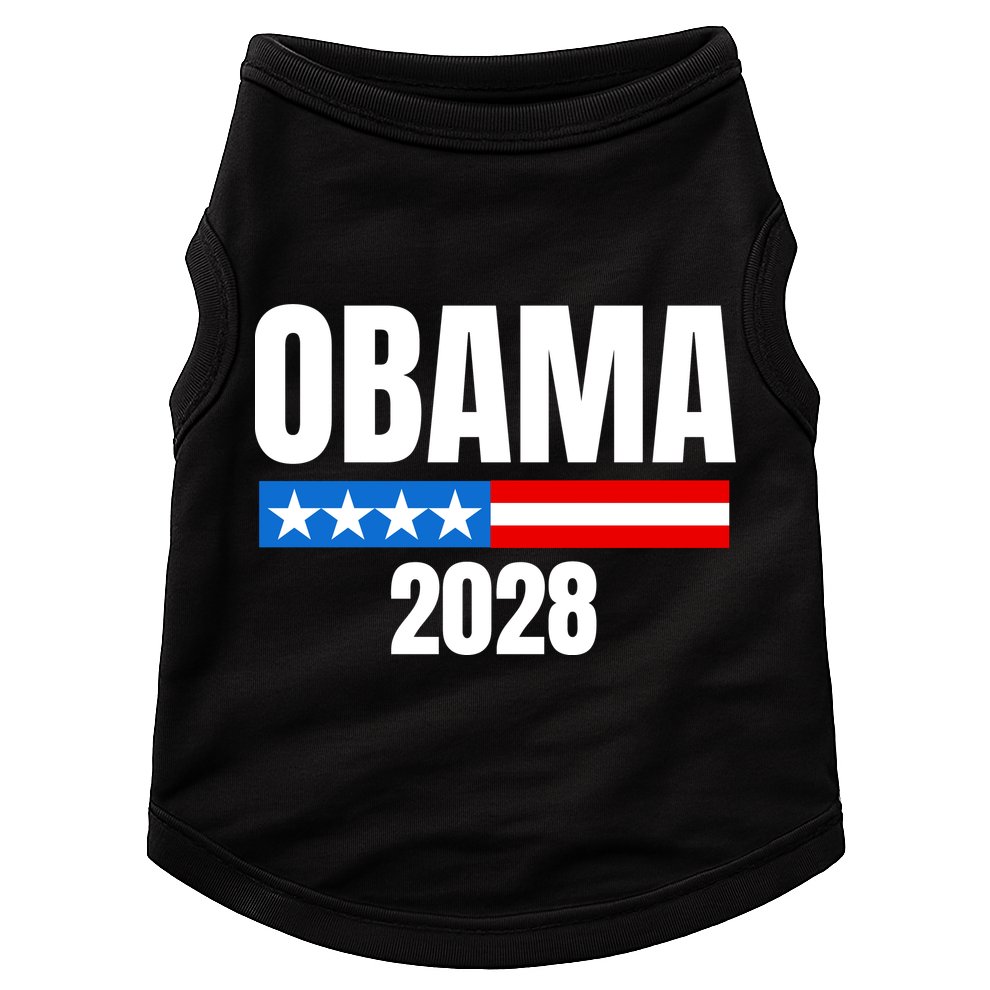 Michelle Obama For President Obama 2028 Doggie Tank