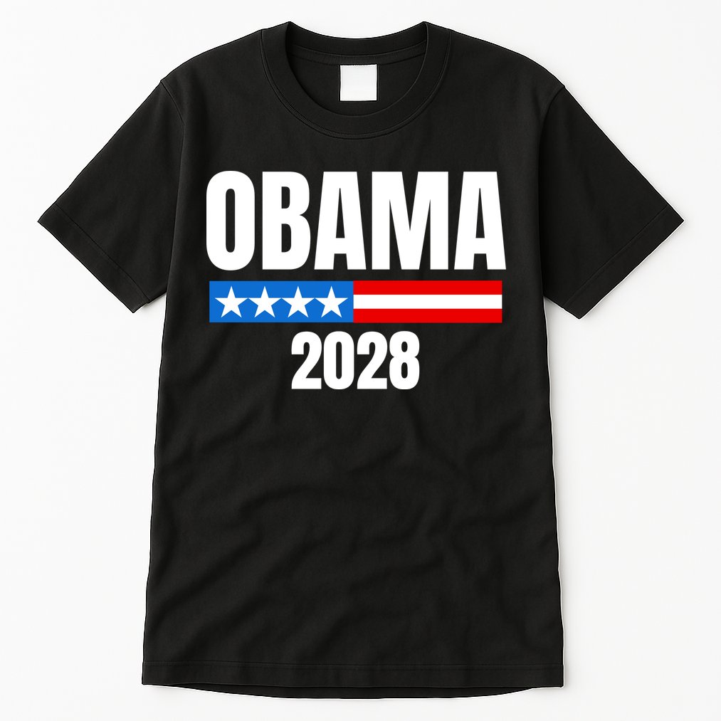 Michelle Obama For President Obama 2028 Tall T-Shirt