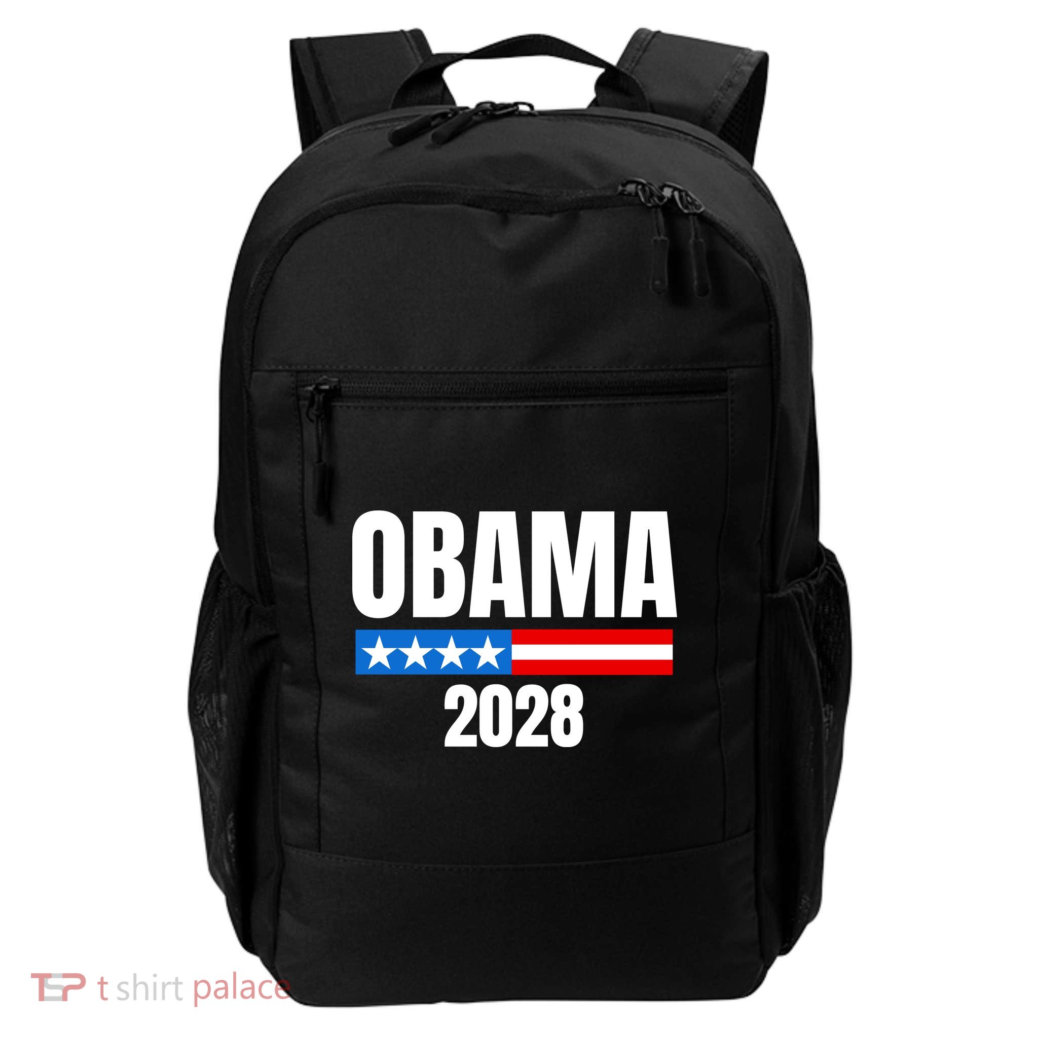 Michelle Obama For President Obama 2028 Backpack
