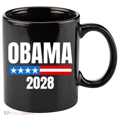 Michelle Obama For President Obama 2028 11oz C Handle Ceramic Mug