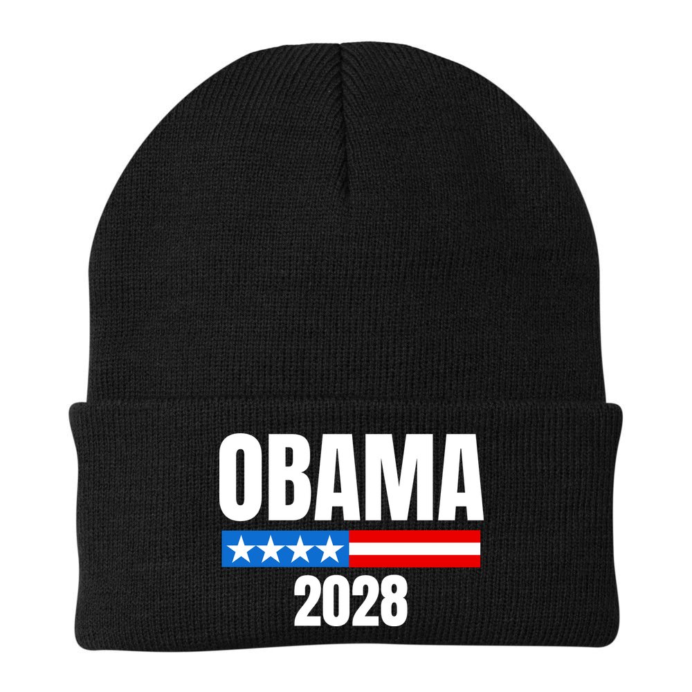 Michelle Obama For President Obama 2028 Beanie