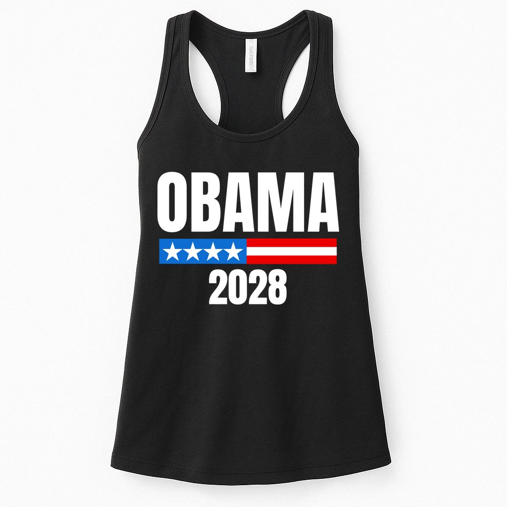 Michelle Obama For President Obama 2028 Womens Tank Top