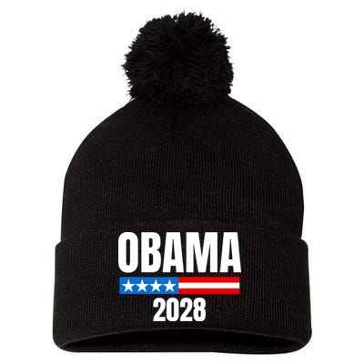 Michelle Obama For President Obama 2028 Pom Pom 12in Knit Beanie