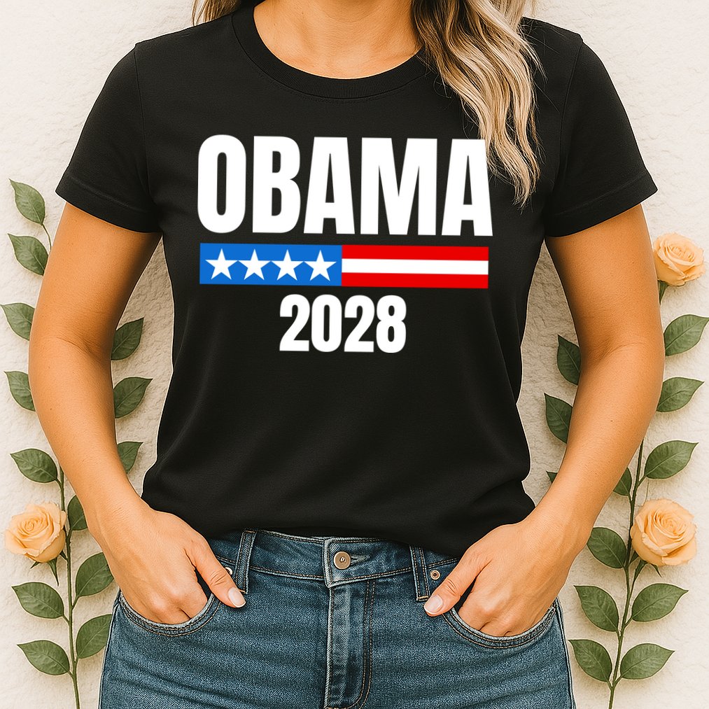 Michelle Obama For President Obama 2028 Womens T-Shirt
