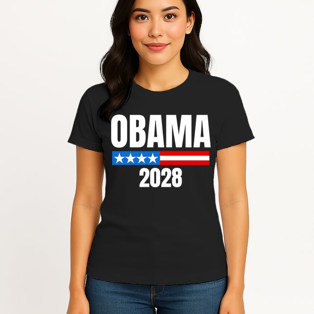 Michelle Obama For President Obama 2028 Womens T-Shirt