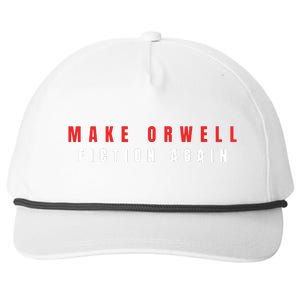 Make Orwell Fiction Again Trump Snapback Five-Panel Rope Hat