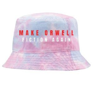 Make Orwell Fiction Again Trump Tie-Dyed Bucket Hat