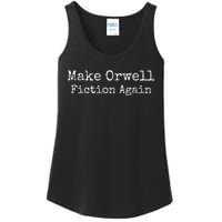 Make Orwell Fiction Again Ladies Essential Tank