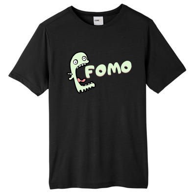 Master Of Fomo Fear of missing out at the stock exchange Tall Fusion ChromaSoft Performance T-Shirt