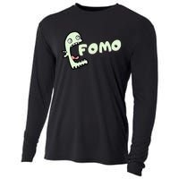 Master Of Fomo Fear of missing out at the stock exchange Cooling Performance Long Sleeve Crew