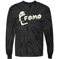 Master Of Fomo Fear of missing out at the stock exchange Tie-Dye Long Sleeve Shirt