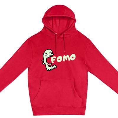 Master Of Fomo Fear of missing out at the stock exchange Premium Pullover Hoodie