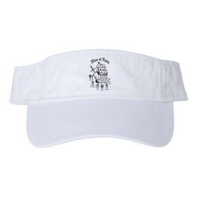 Man of faith put on the full armor of god christian Visor