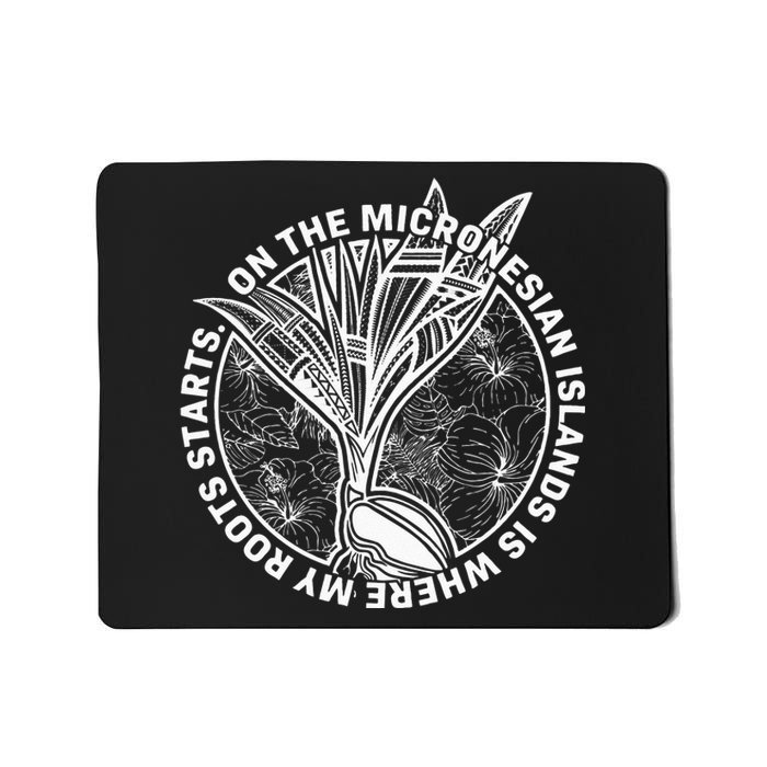 Micronesian Original Fitted Mousepad