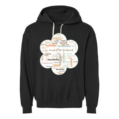 Masterpiece Of God Gift Garment-Dyed Fleece Hoodie